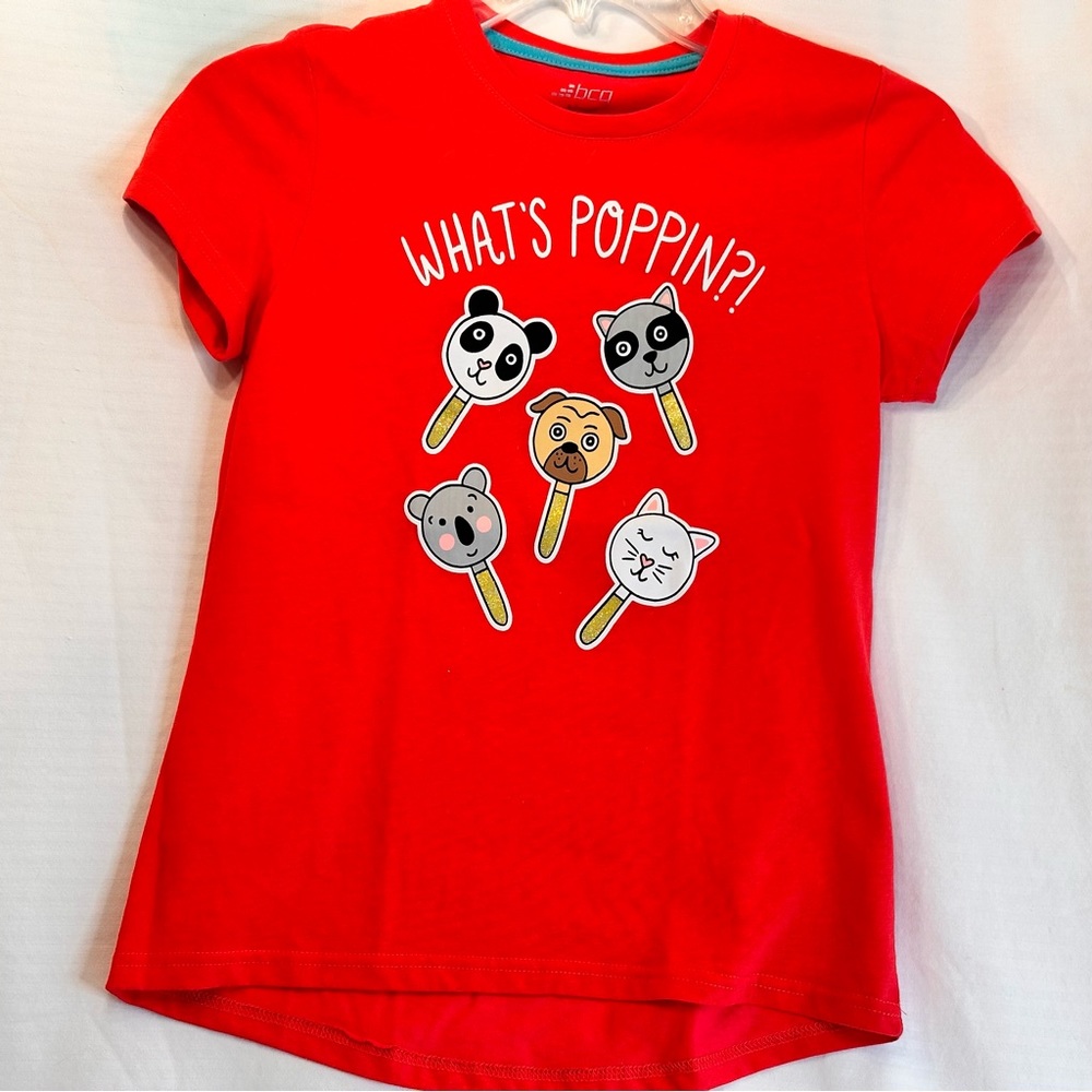BCG GRAPHIC GIRLS TEE (sz L 12-14)